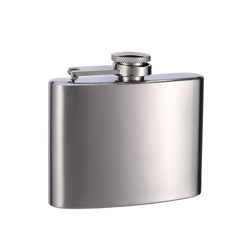 ''4oz Hip Flask, Stainless STEEL''