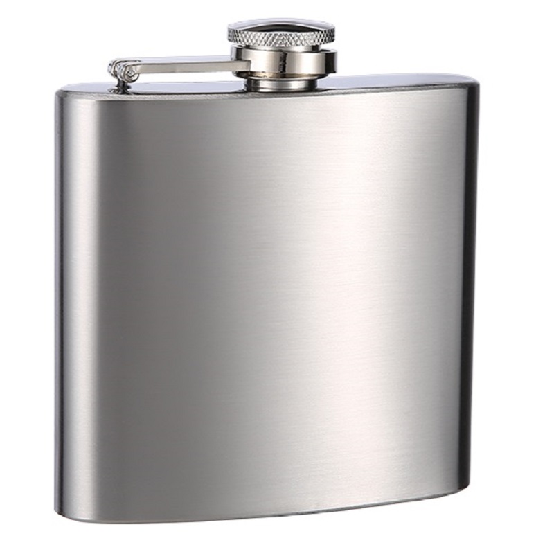 6oz Stainless STEEL Hip Flask