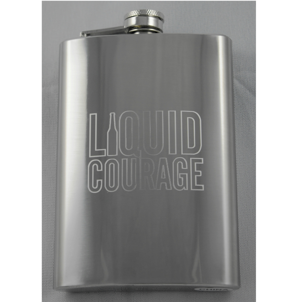 Custom Engraved Mirror Polish GIFT Flasks