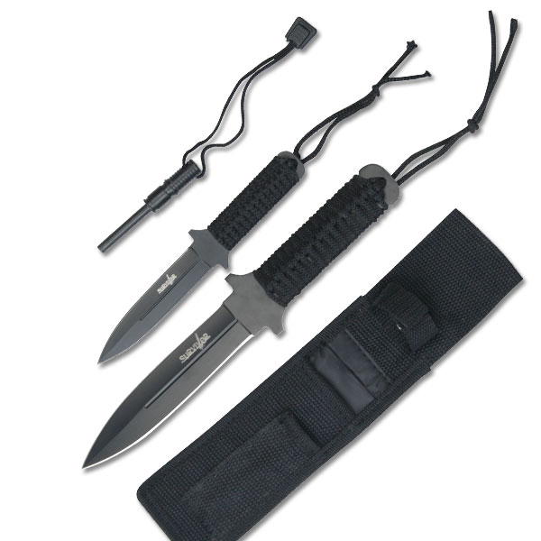 ''Fixed Blade Knife Set, 3pc''