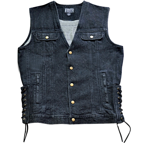 Black DENIM Vest