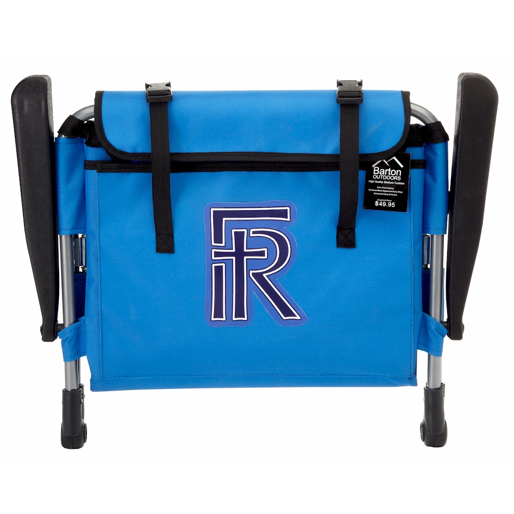 Personalized Custom Blue Stadium CHAIR