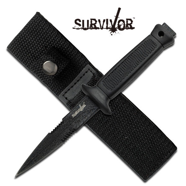 Survivor Series - Boot KNIVES with Nylon Sheath