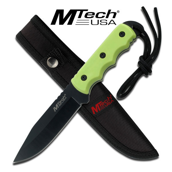 8 Full Tang Blade with Nylon Fiber Handle and Lanyard