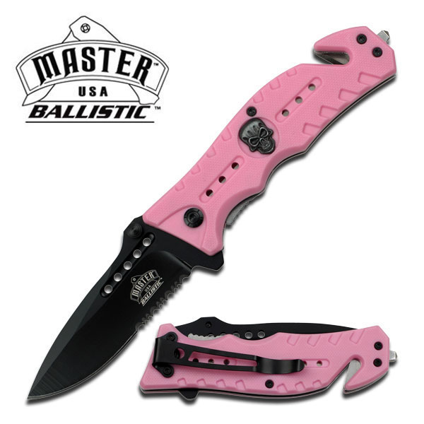 SKULL Medallion Tactical Folding Knife     