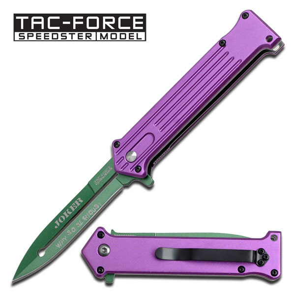 TAC-Force Why So Serious? Folding KNIFE