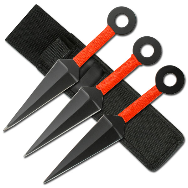 3 Piece Ninja Throwing KNIFE Set