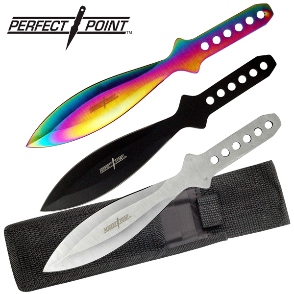 3 Color Throwing KNIFE Set