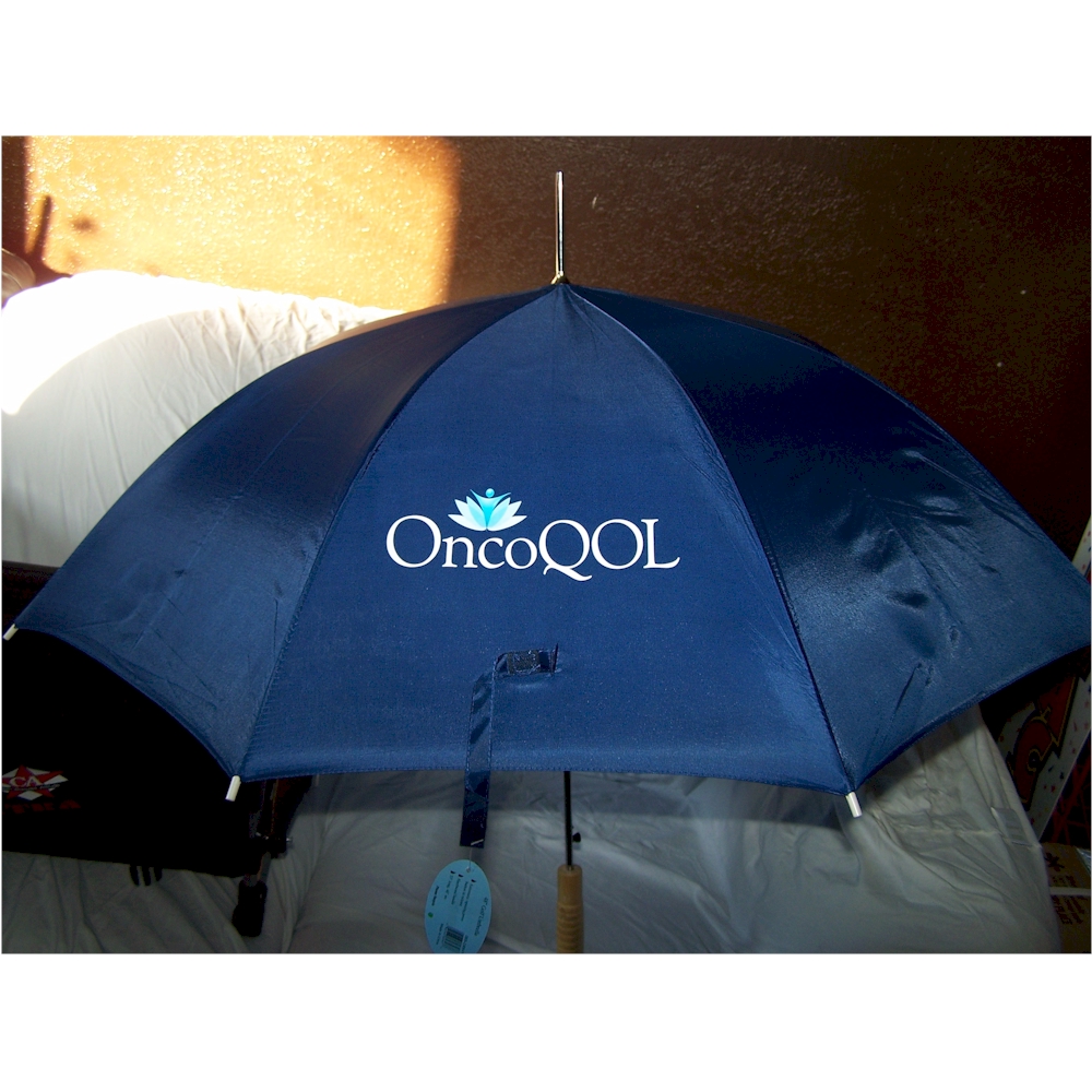 Promotional Custom Print Navy Blue UMBRELLA