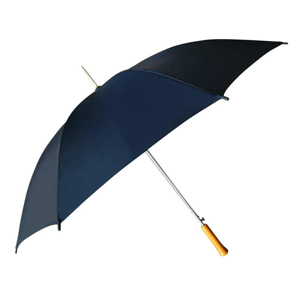 Barton Outdoors Rain UMBRELLA - Dark Navy Blue - 48 Across - Rip-Resistant Polyester - Auto Open - L