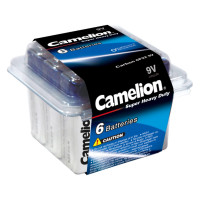 9 Volt Batteries, 6 Pack