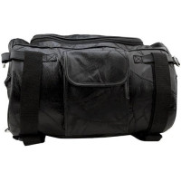 Barrel Style Leather Motorcycle Bags