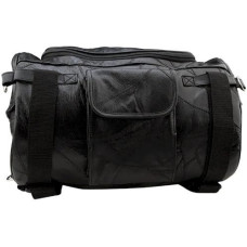 Barrel Style Leather Motorcycle Bags