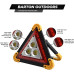 Super-Bright LED Emergency Safety Light – Red Hazard Warning Light for Vehicles - Safety Triangle