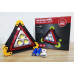 Super-Bright LED Emergency Safety Light – Red Hazard Warning Light for Vehicles - Safety Triangle