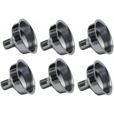Stainless Steel Multi-Purpose Funnels, Set of 6