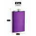 8oz Flask, Electric Purple