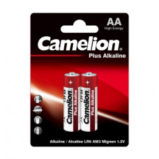 AA Plus Alkaline Batteries, 2 Pack