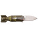 Tac-Force Spring Assisted Knife - Torpedo Art Knife in Green