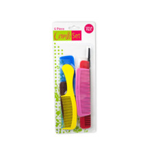Colorful Hair Comb Set