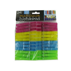 Multi-Color Plastic Clothespins