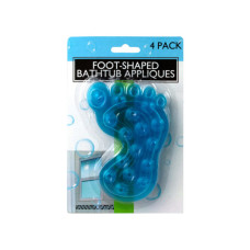 Non-Slip Foot-Shaped Bathtub Appliques