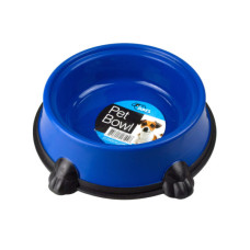 Round Pet Bowl with Paw Base