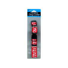 Dog Collar with Paw Print