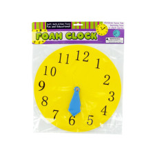 Educational Foam Clock