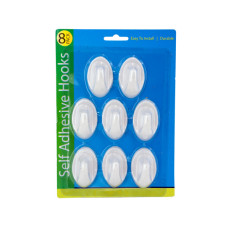 Self-Adhesive Plastic Hooks Set