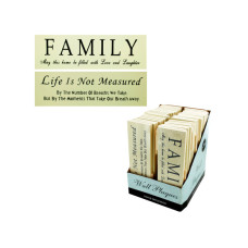 Inspirational Wall Plaques Counter Top Display