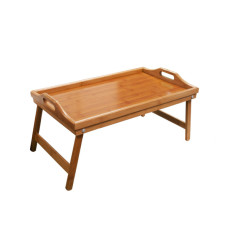 Bamboo Bed Tray with Folding Legs