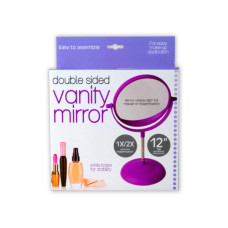 Double-Sided Vanity Mirror