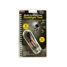 8-in-1 Multi-Screwdriver Flashlight Tool