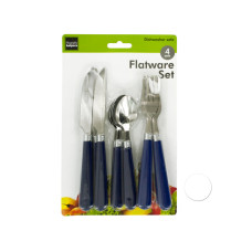 Flatware Set with Plastic Handles