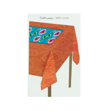 Artistic Blooms Party Table Runner