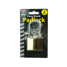 Steel Padlock with Three Keys
