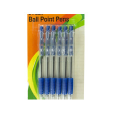 Blue Medium Ball Point Pens Set