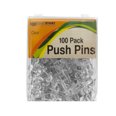 Clear Push Pins