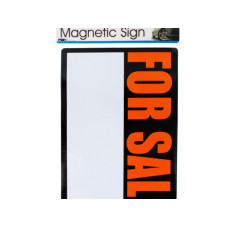 magnetic 'for sale' sign