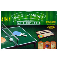4 in 1 Tabletop Multi-Game Set