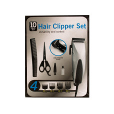 Hair Clipper Set with Precision Steel Blades