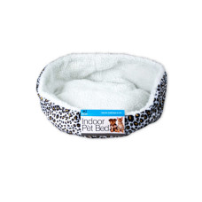 Fleece Lined Indoor Pet Bed