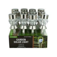 Crystal Effect Solar Power Garden Light Countertop Display