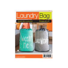 Large Printed Drawstring Laundry Bag