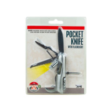 Multi-Tool Pocket Knife with Flashlight