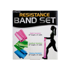 Resistance Band Set with 3 Tension Levels
