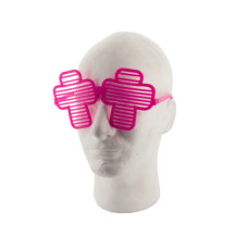 Colored Cross Party Favor Shutter Shades