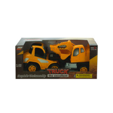 Friction Powered Toy Construction Truck