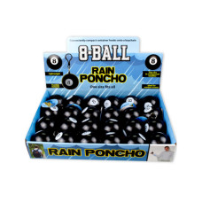 8-Ball Rain Poncho in Countertop Display